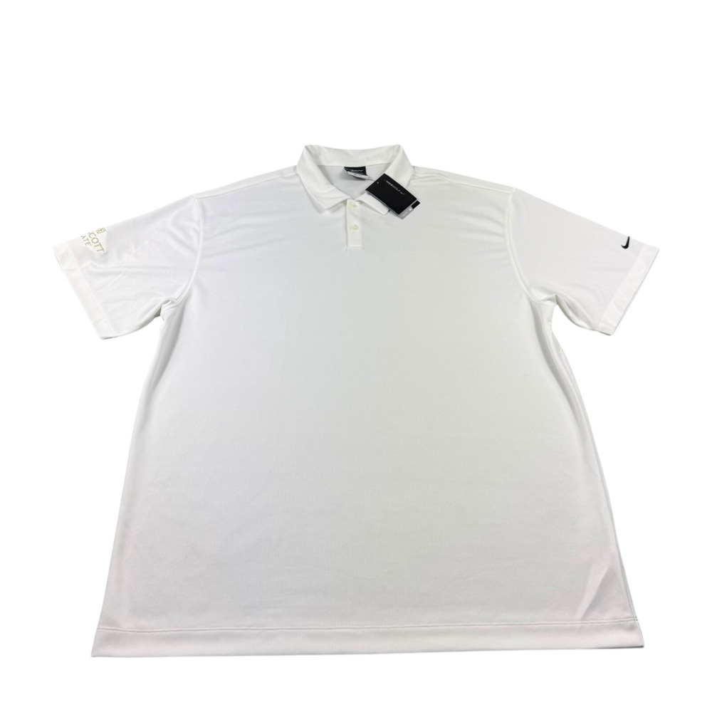 Nike Solid White Brancott Estate Performance Gold… - image 1